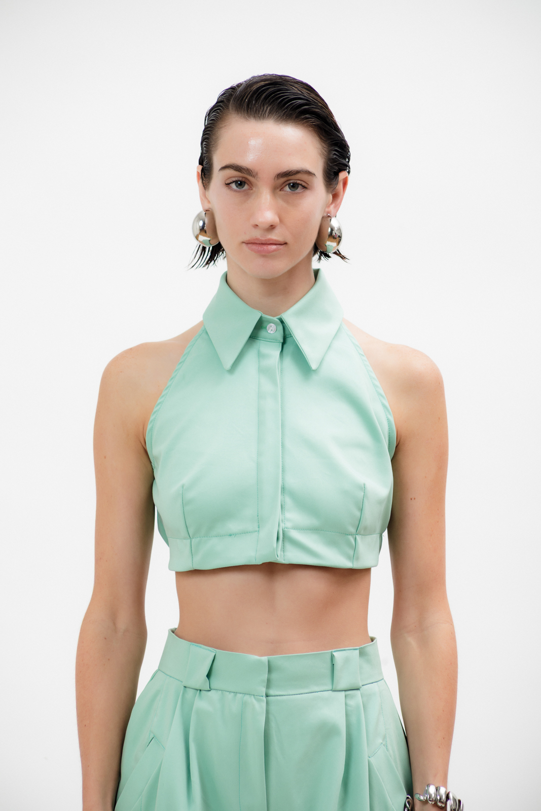 Jac cropped shirt