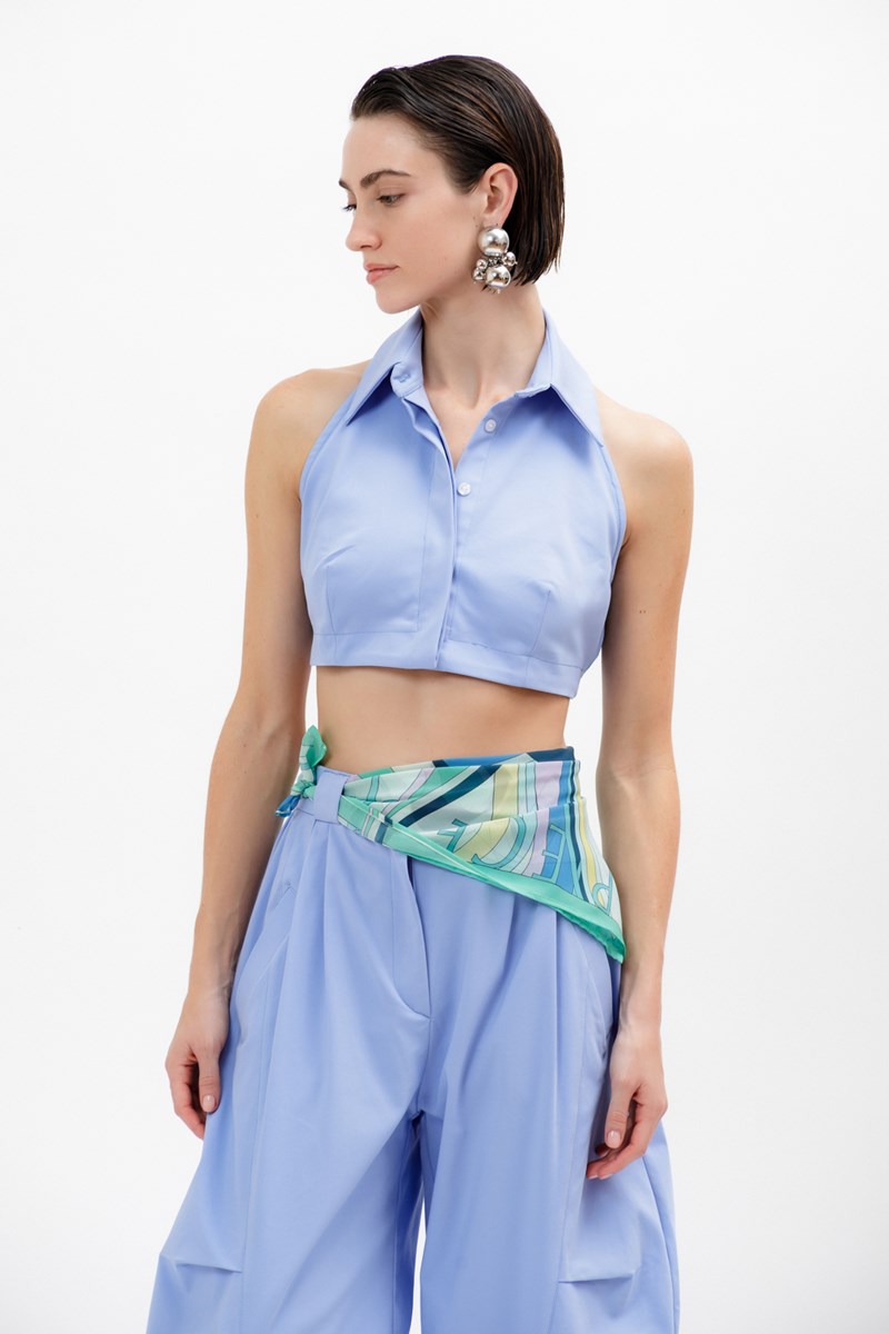 Jac cropped shirt 